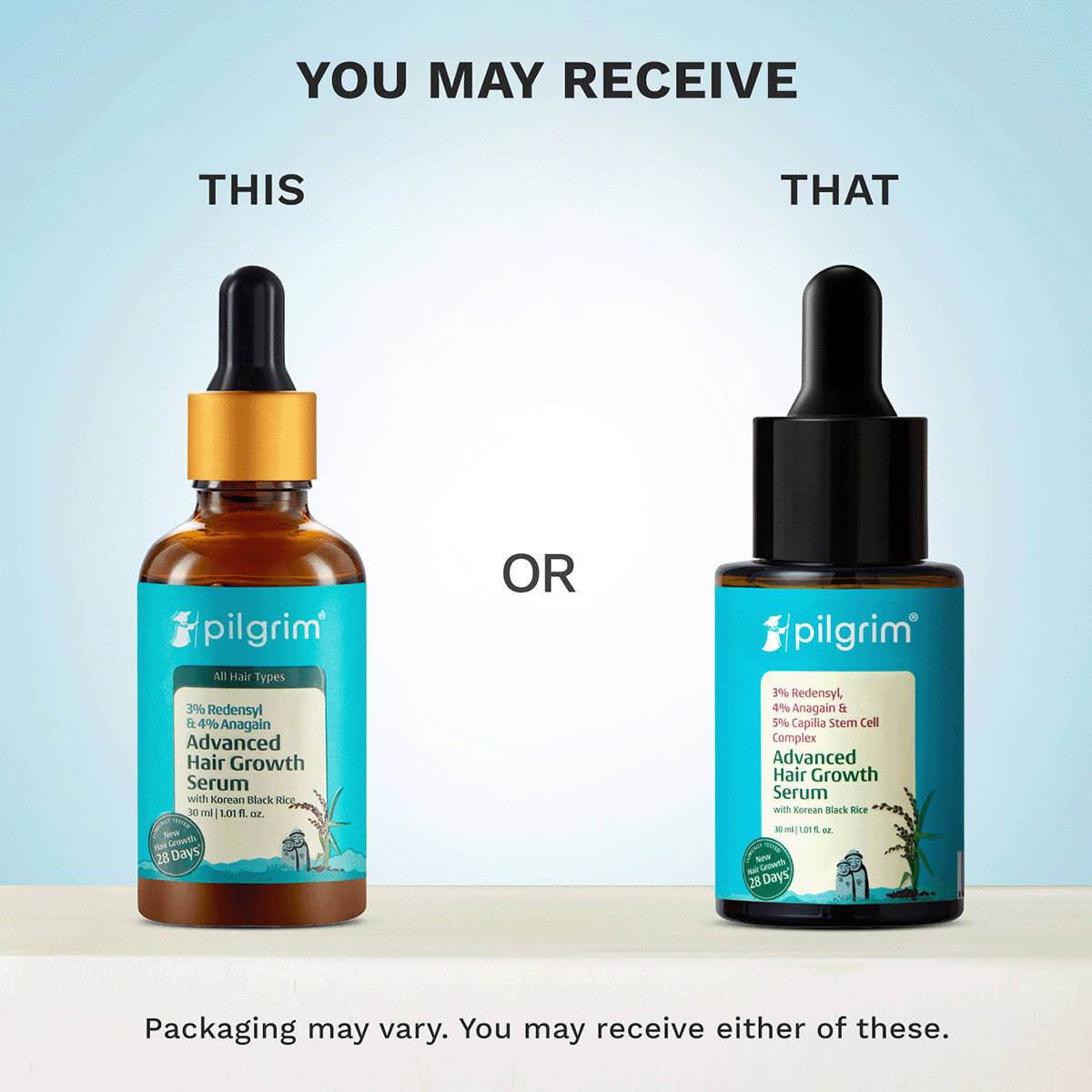Pilgrim Redensyl 3% + Anagain 4% Hair Growth Serum - Image 2