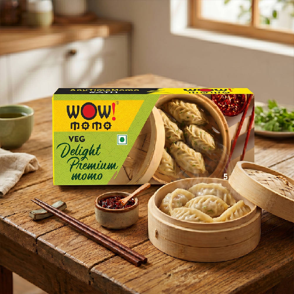 Buy Wow! Momo Veg Delight Premium Momo Online (5 Pieces) At Best Price