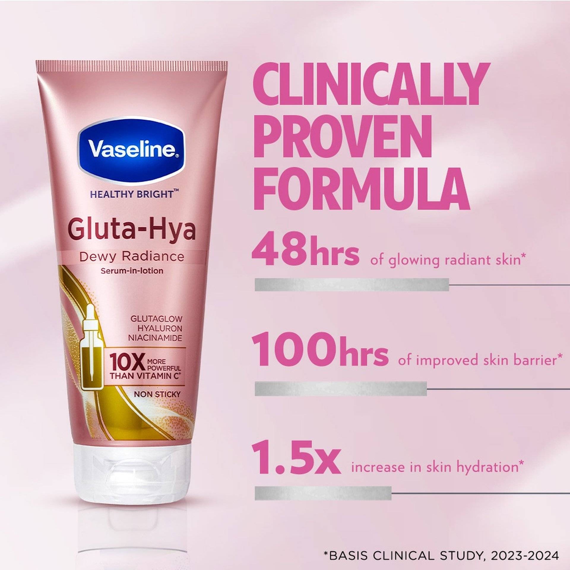 Vaseline Gluta Hya Dewy Radiance 200ml - Image 6