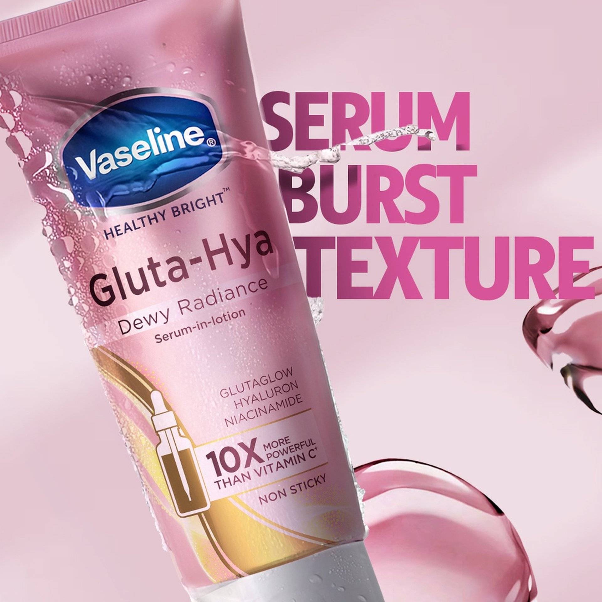 Vaseline Gluta Hya Dewy Radiance 200ml - Image 4