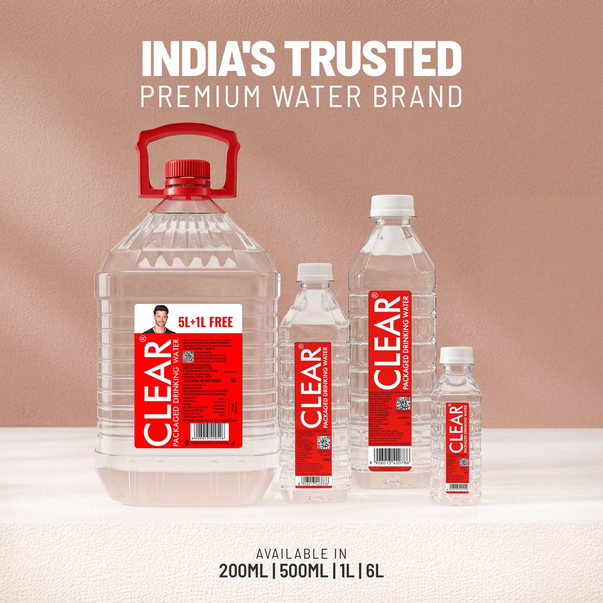 bac free mineral water ahmedabad Buy Clear Premium Drinking Hangover Recovery IV Drip pets Size:30 ml x 2