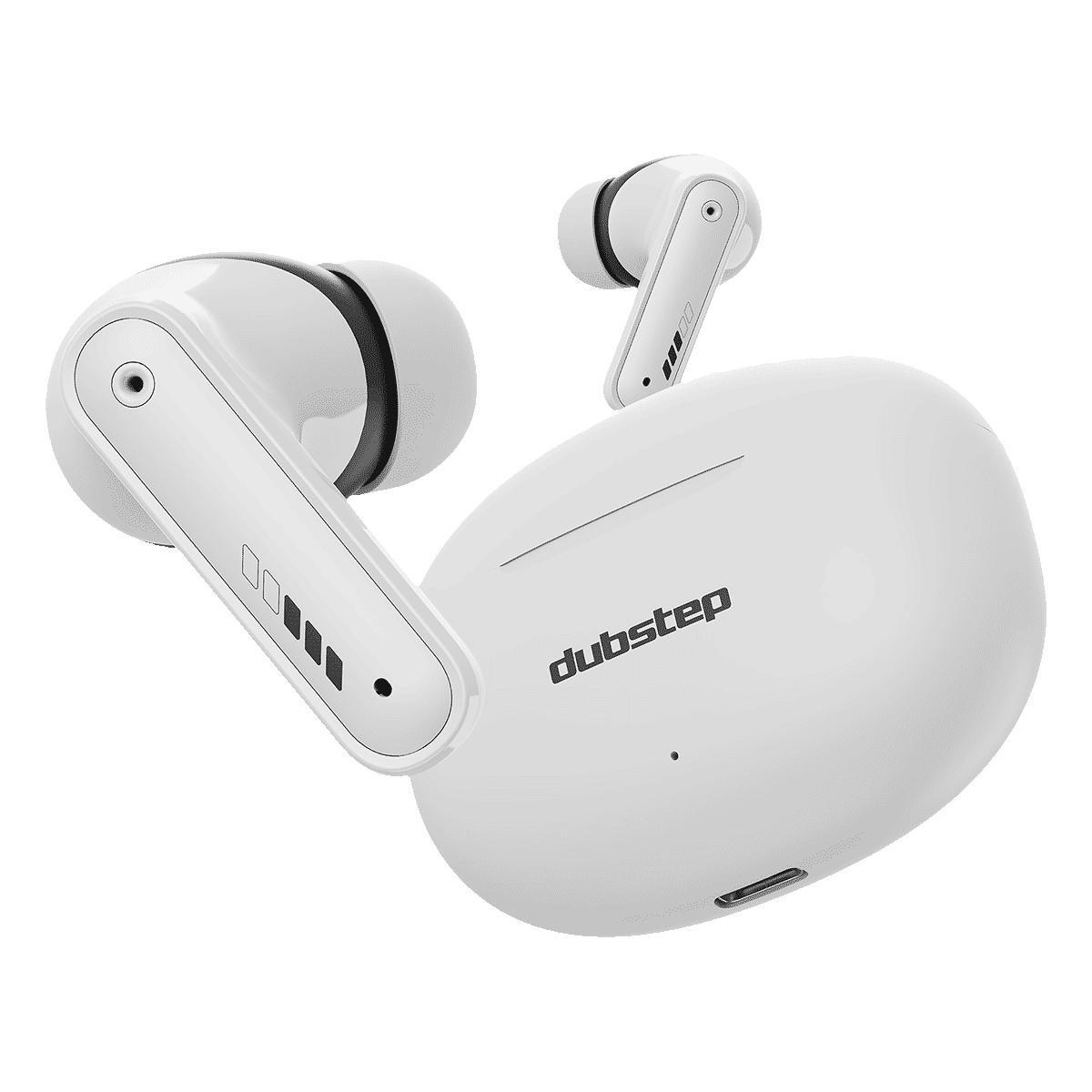 Dubstep Buzz X9 TWS Earbuds, White - Image 4