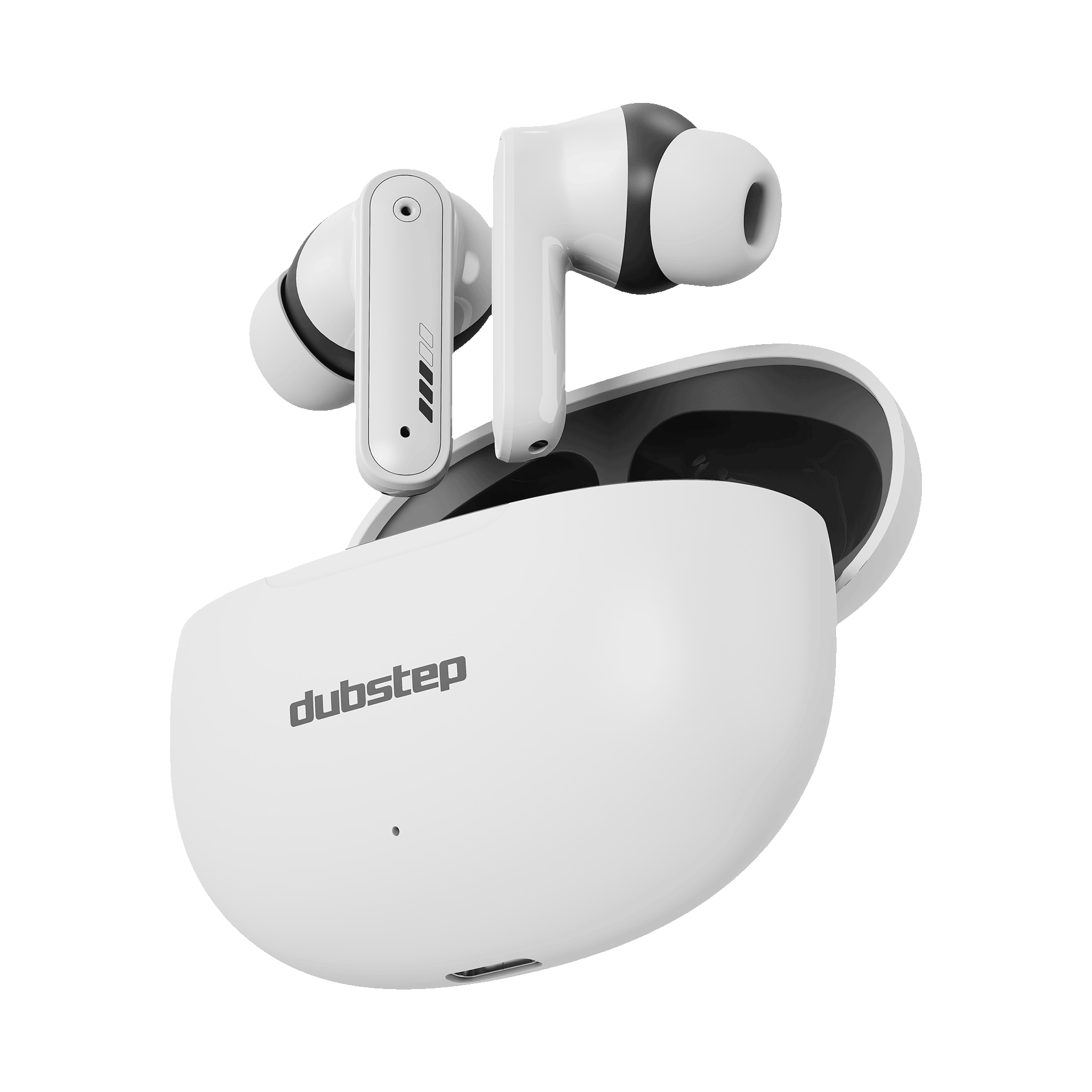Dubstep Buzz X9 TWS Earbuds, White - Image 1