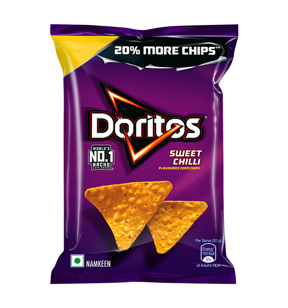 Buy Doritos Doritos Nacho Chips Sweet Chilli Flavor 3 p…