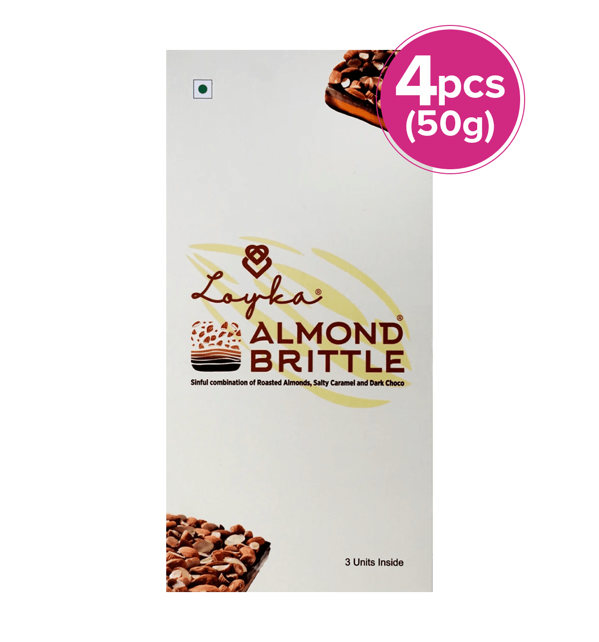 Buy Loyka Loyka Almond Brittle 51 G Online At Rs. 110 