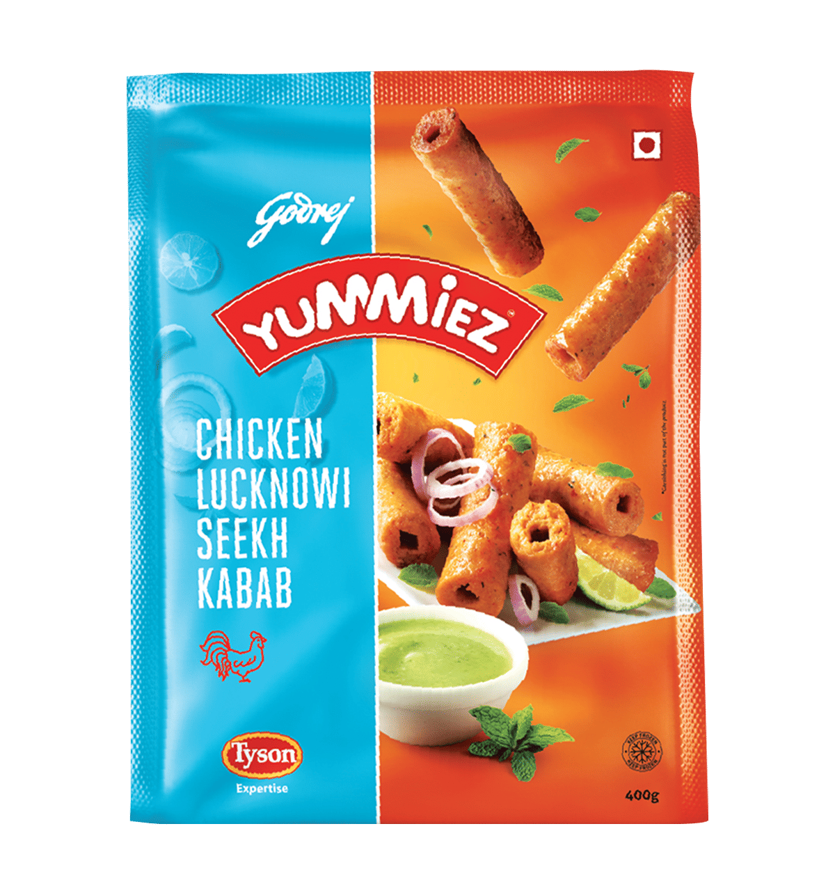 Buy Godrej Yummiez Godrej Yummiez Chicken Lucknowi Seekh Kebab 400 G Online At Rs 315 Instant