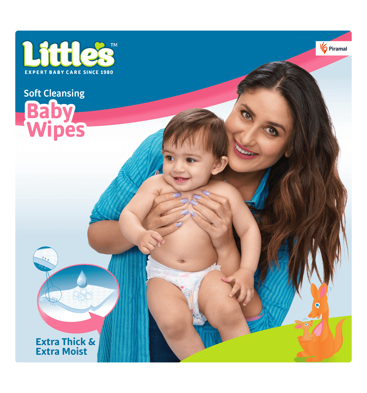 Buy Little's Baby Skincare Wipes (Aloe Vera, Jojoba Oil, Vitamin E