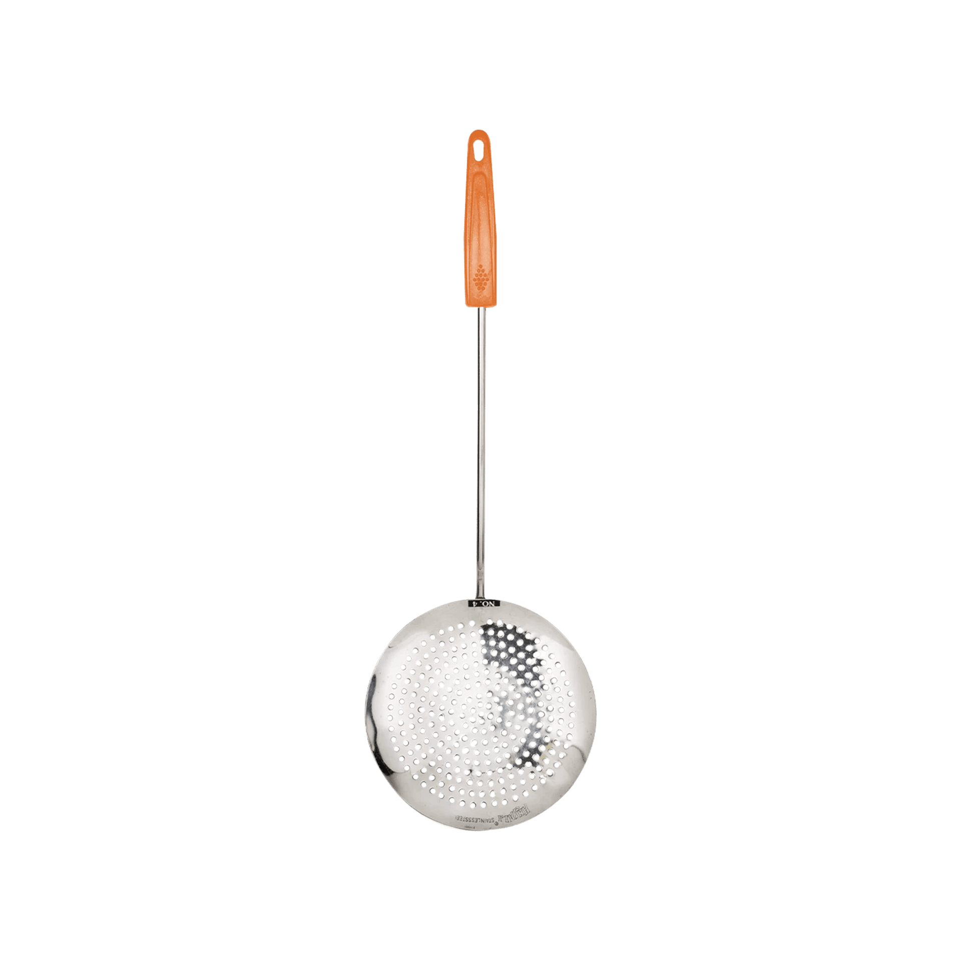 ANJALI 44.2 CM STAINLESS STEEL JARA/FRYING LADLE LARGE SILVER