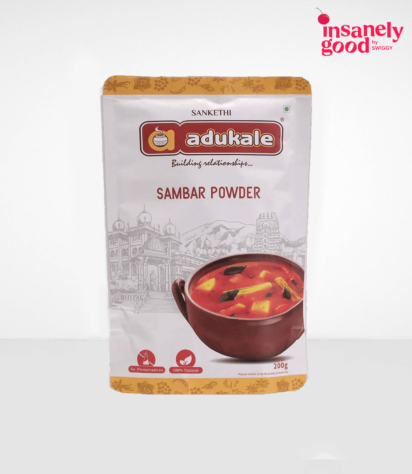 Buy adukale Sambar Powder Online (200 g) At Best Price