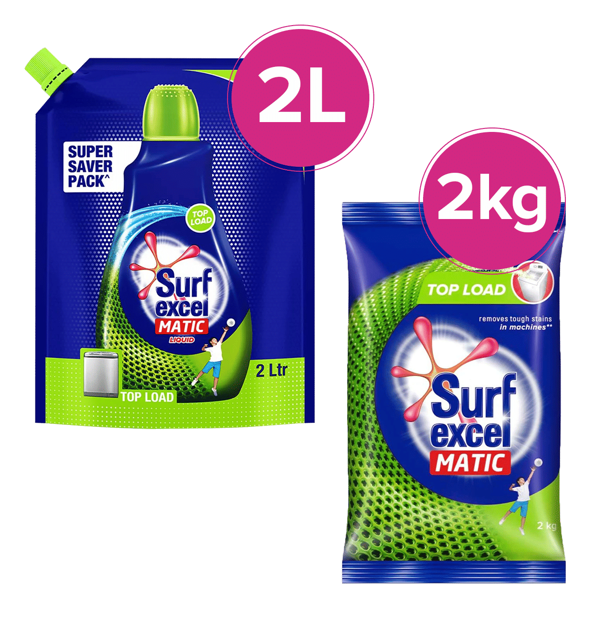 Buy Surf Excel Surf Excel Matic Liquid Detergent Pouch Matic Top Load