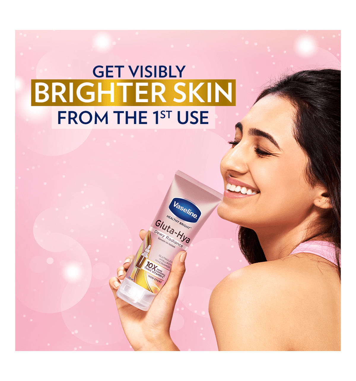 Buy Vaseline Gluta Hya Dewy Radiance Online (200 ml) At Best Price