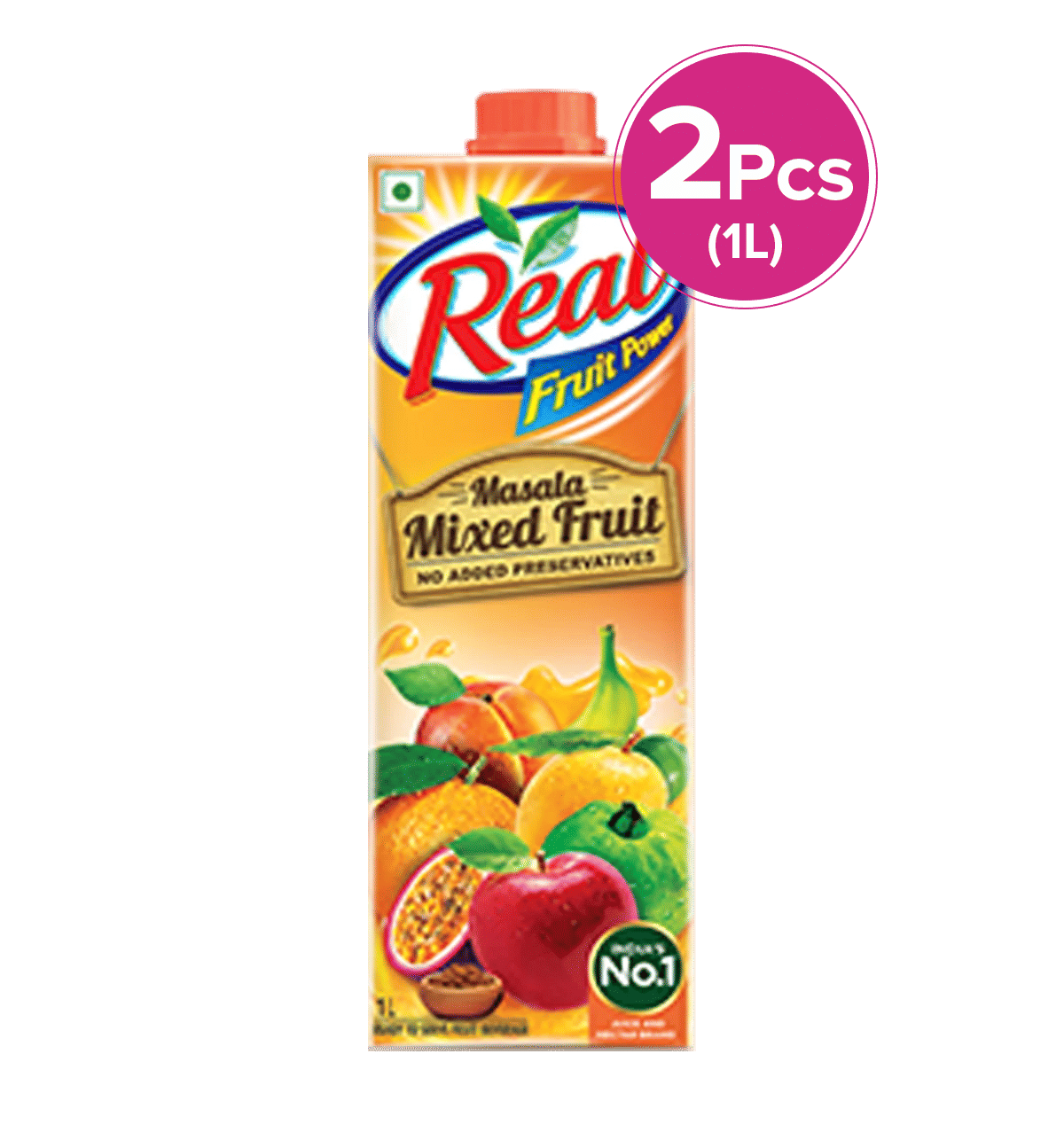 Buy Real Real Masala Mixed Fruit Juice 2 pieces Online At Rs. 280 ...