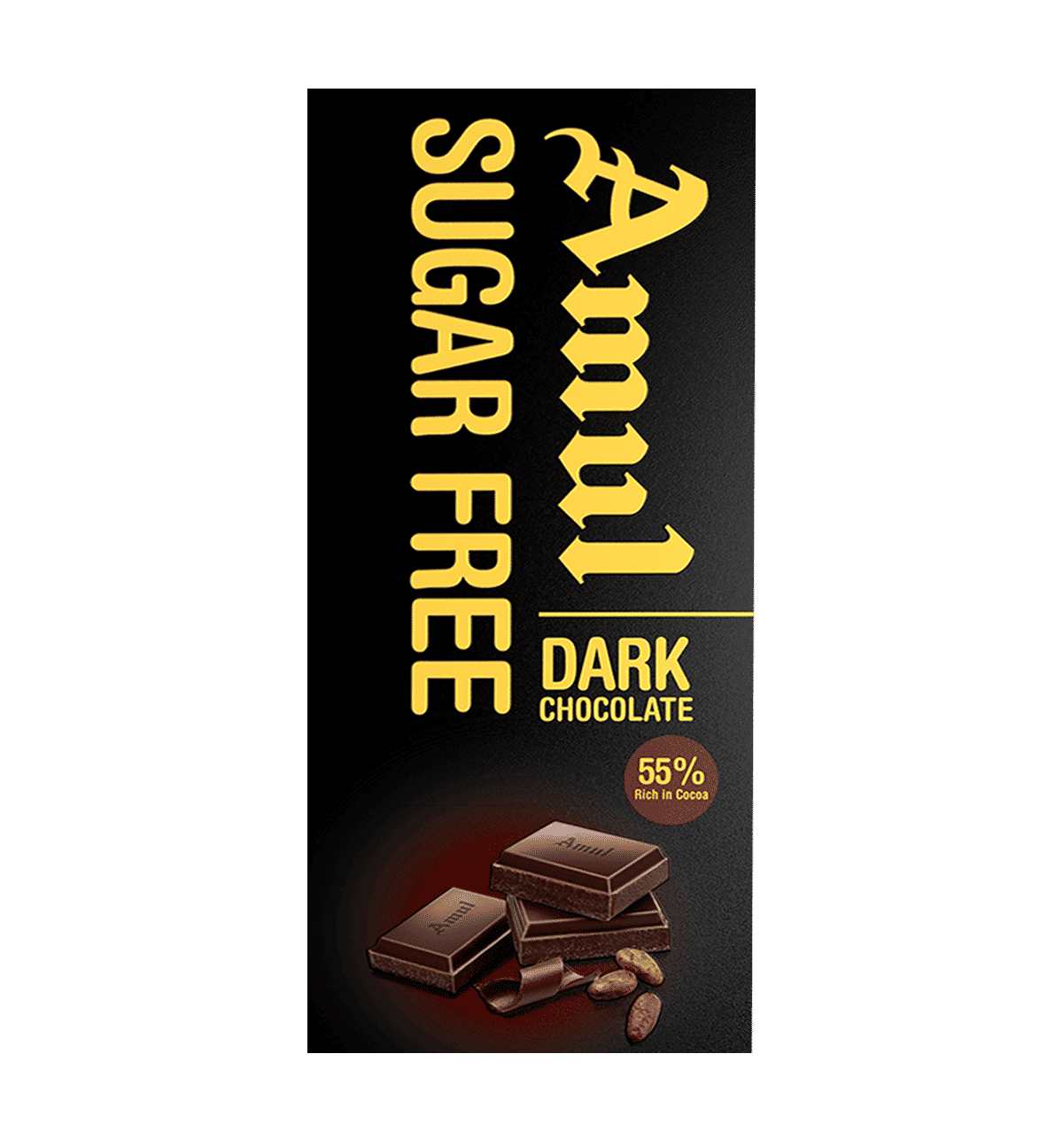 Buy Amul Sugar Free Dark Chocolate Online (2 pieces) At Best Price