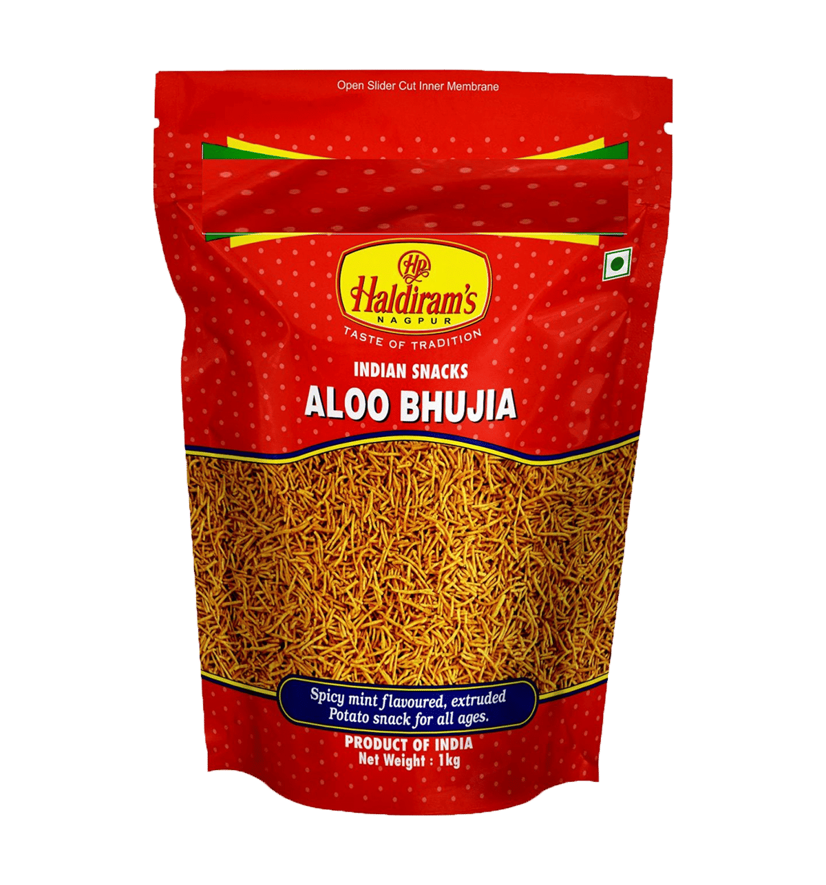 Buy Haldiram's Nagpur Haldiram's Nagpur Aloo Bhujia 1 kg Online At Rs ...