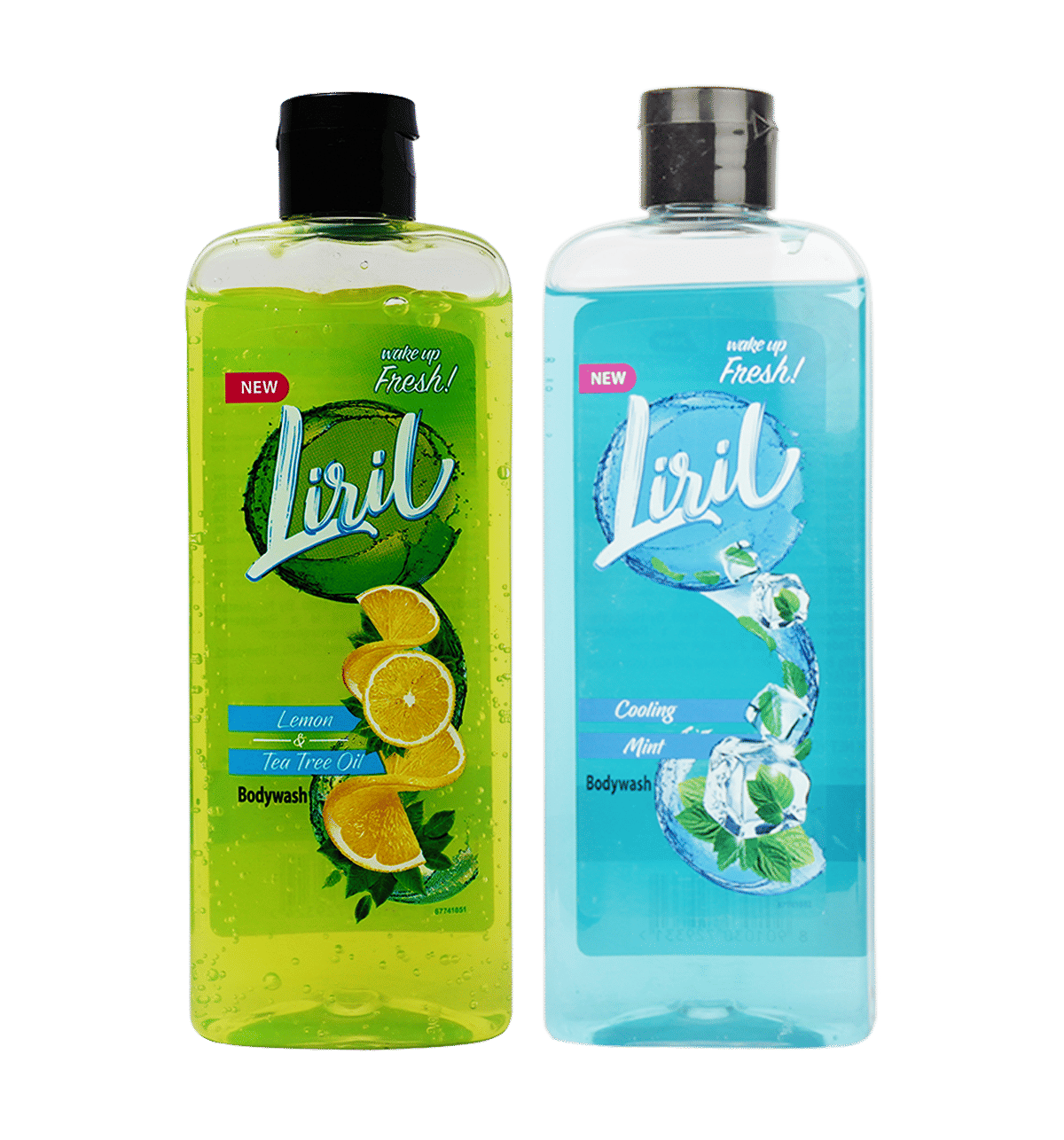 Liril Lemon And Tea Tree Oil And Liril Cool Mint Body Wash Combo