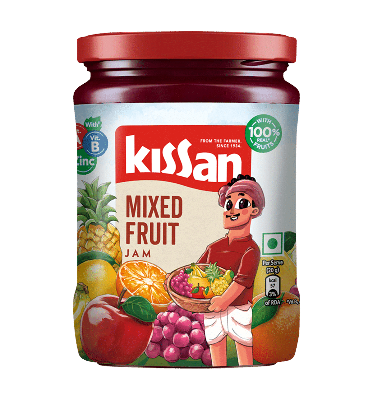 Buy Kissan Kissan Mixed Fruit Jam 2 Pieces Online At Rs 524 Instant Delivery 